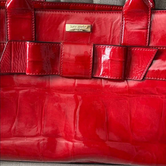 Kate Spade Red Bow Bag ❤️ - Picture 3 of 6